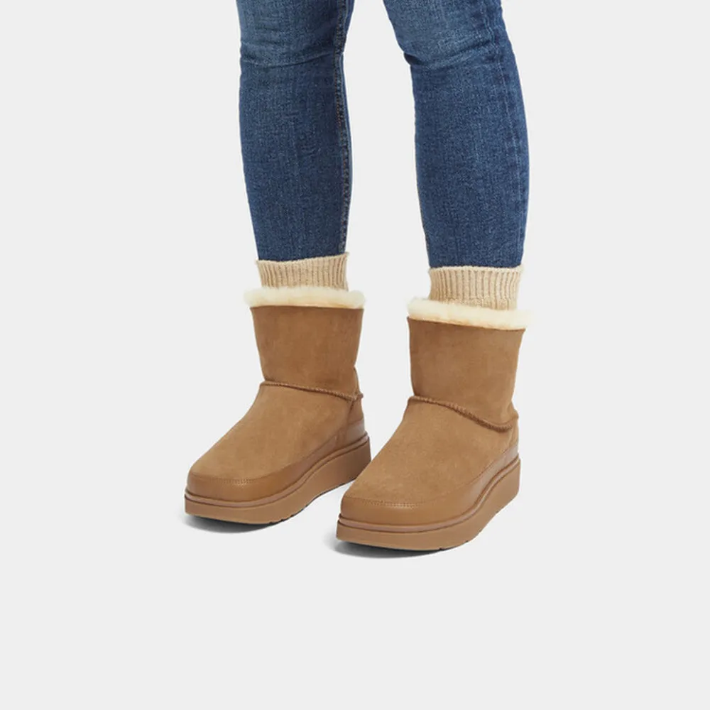 รองเท้าบูท ผู้หญิง รุ่น GEN-FF MINI DOUBLE-FACED SHEARLING BOOTS