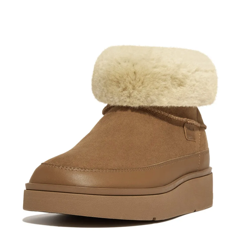 รองเท้าบูท ผู้หญิง รุ่น GEN-FF MINI DOUBLE-FACED SHEARLING BOOTS