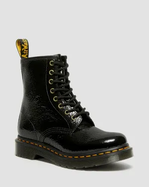 1460 Distressed Patent Leather Boots