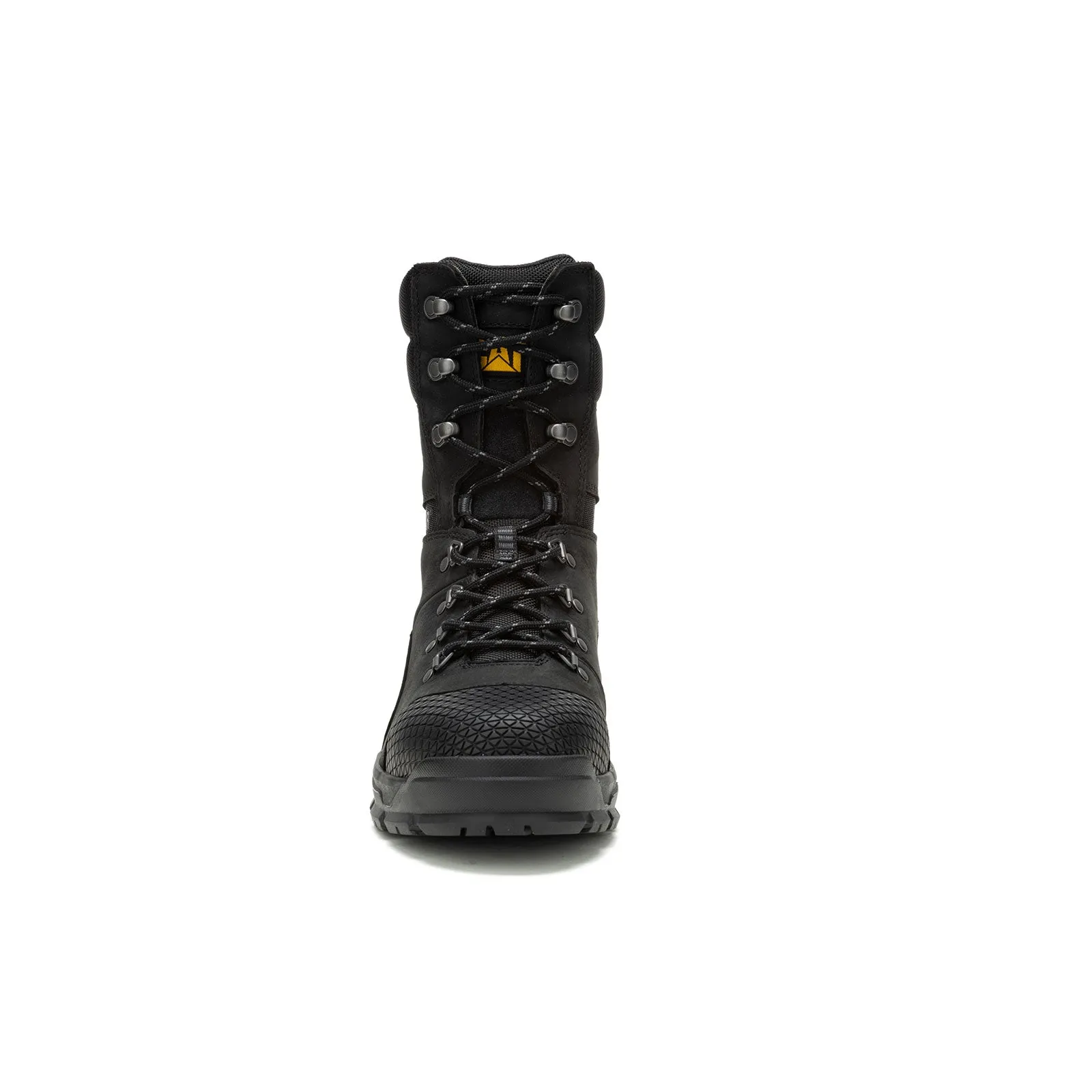 Accomplice X 8 Inch Steel-Toe Waterproof Work Boots Black