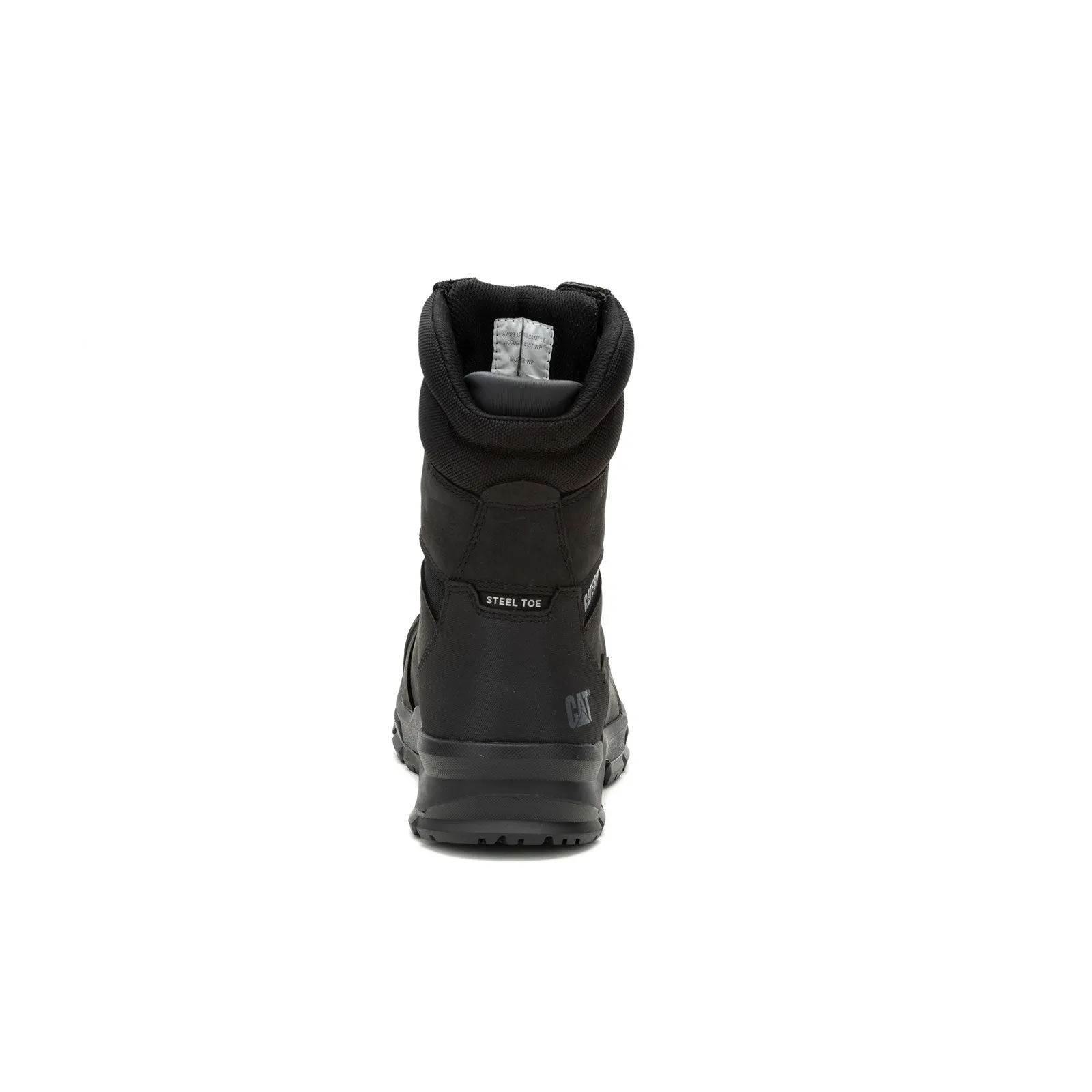 Accomplice X 8 Inch Steel-Toe Waterproof Work Boots Black