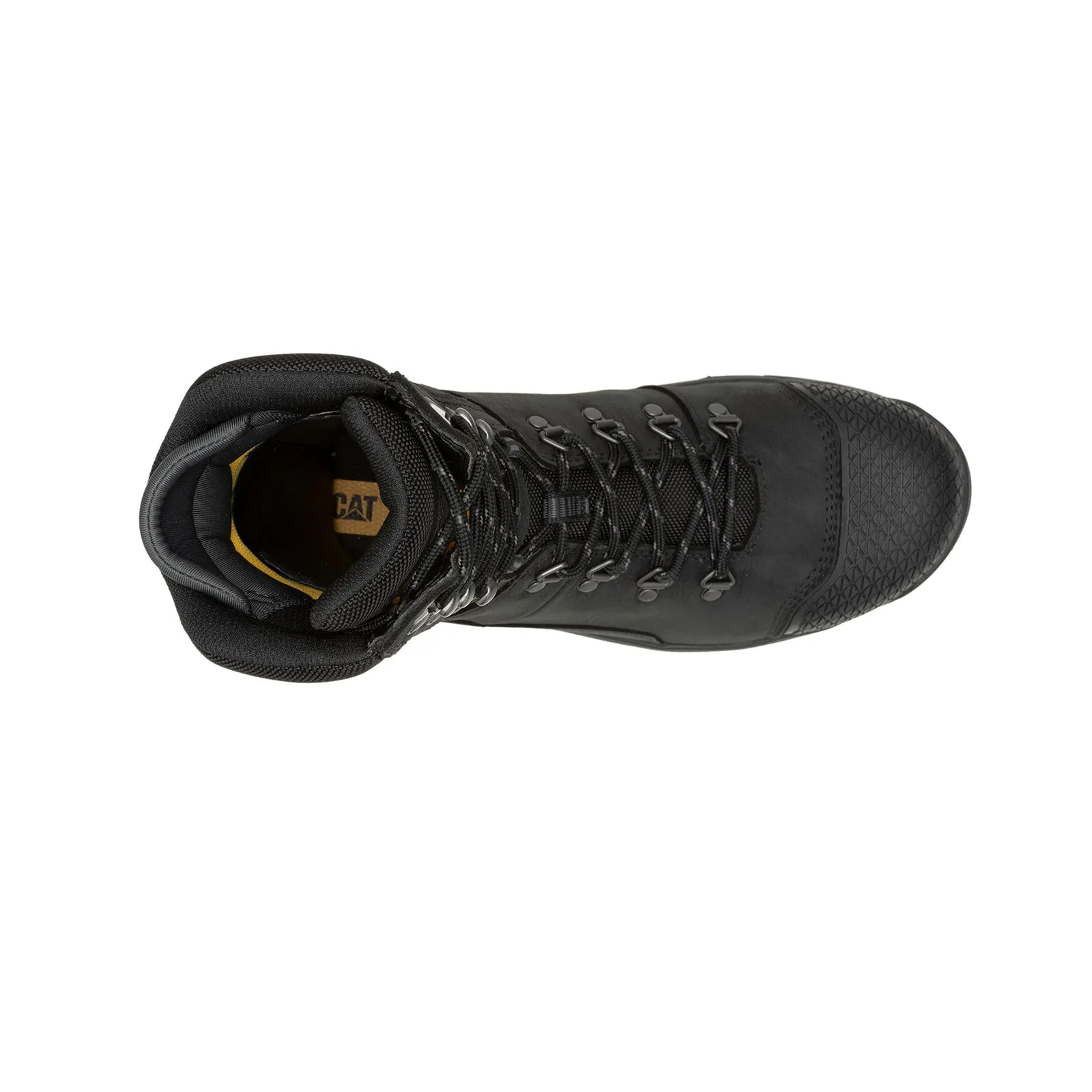 Accomplice X 8 Inch Steel-Toe Waterproof Work Boots Black