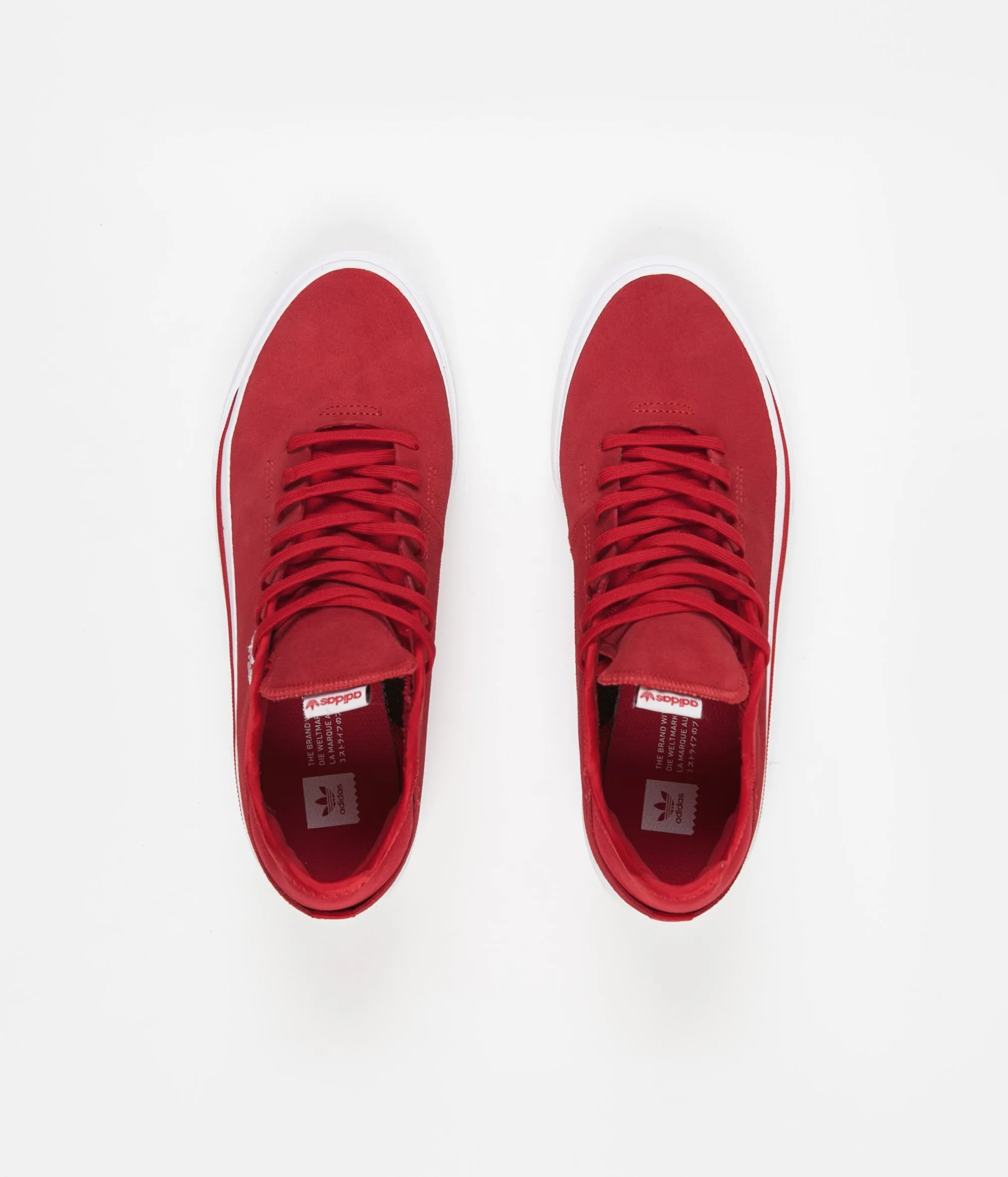 Adidas Sabalo Shoes - Scarlet / White / Scarlet