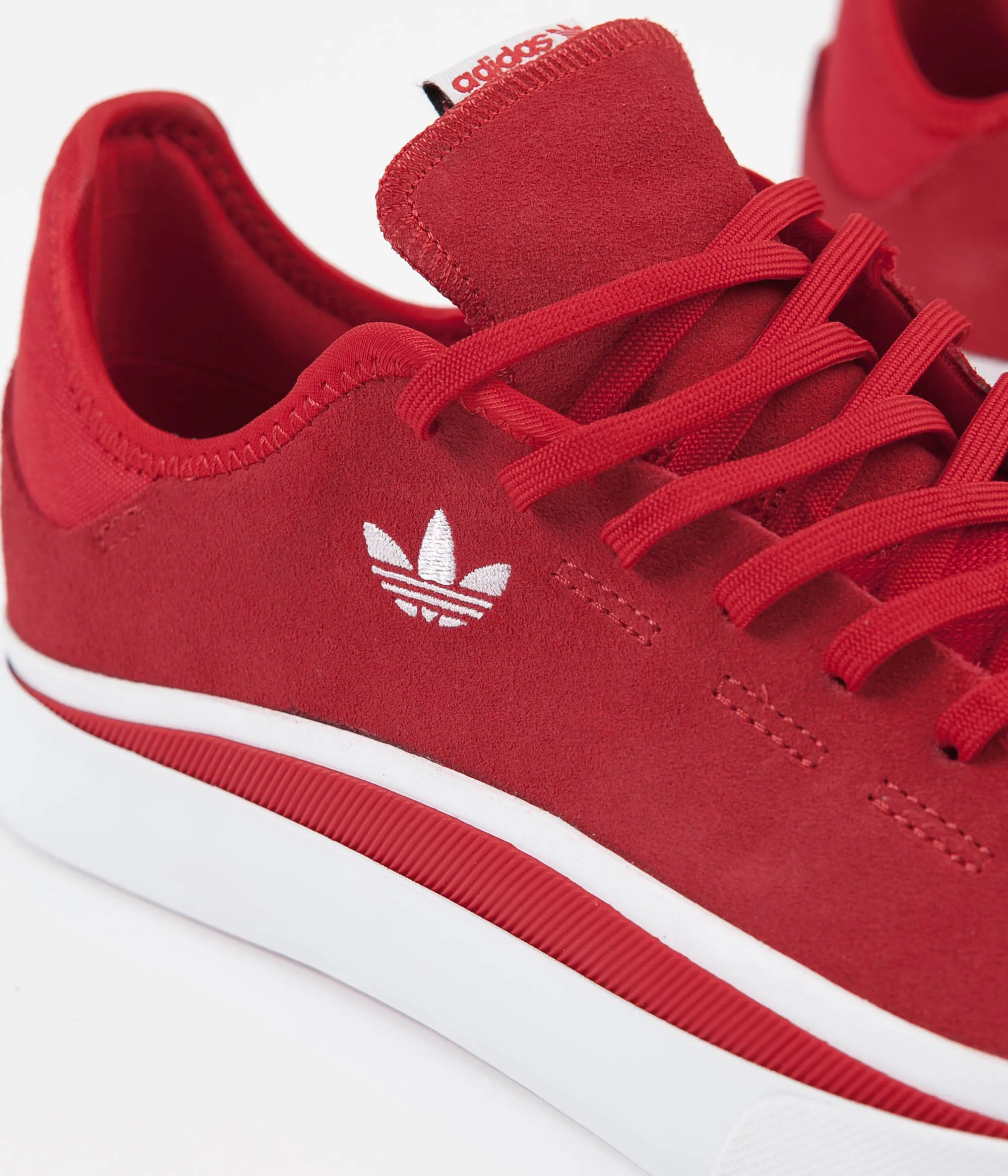 Adidas Sabalo Shoes - Scarlet / White / Scarlet