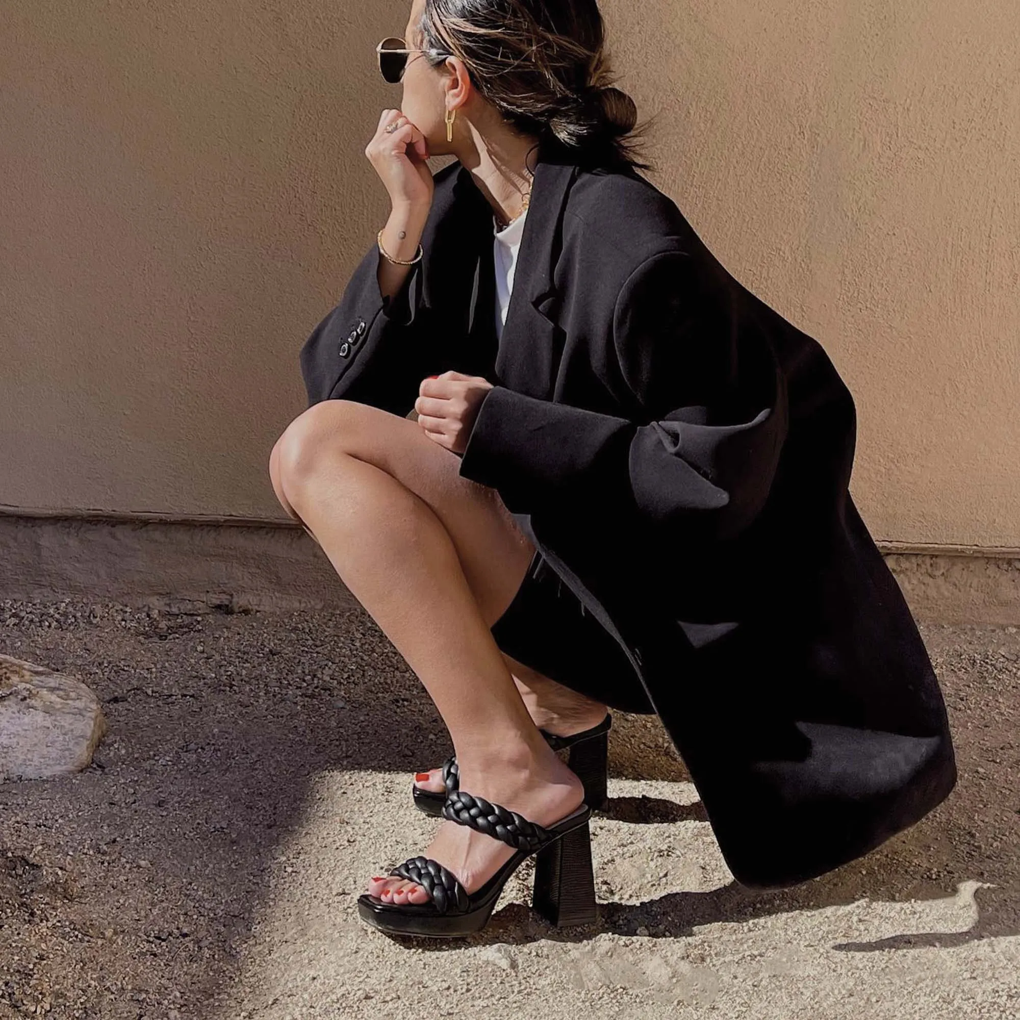 Ashby Heels - Black Stella