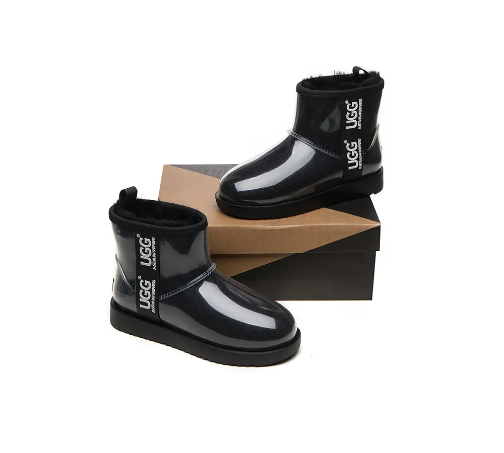 AUSTRALIAN SHEPHERD® UGG Boots Women Clear Waterproof Shearling Coated Classic