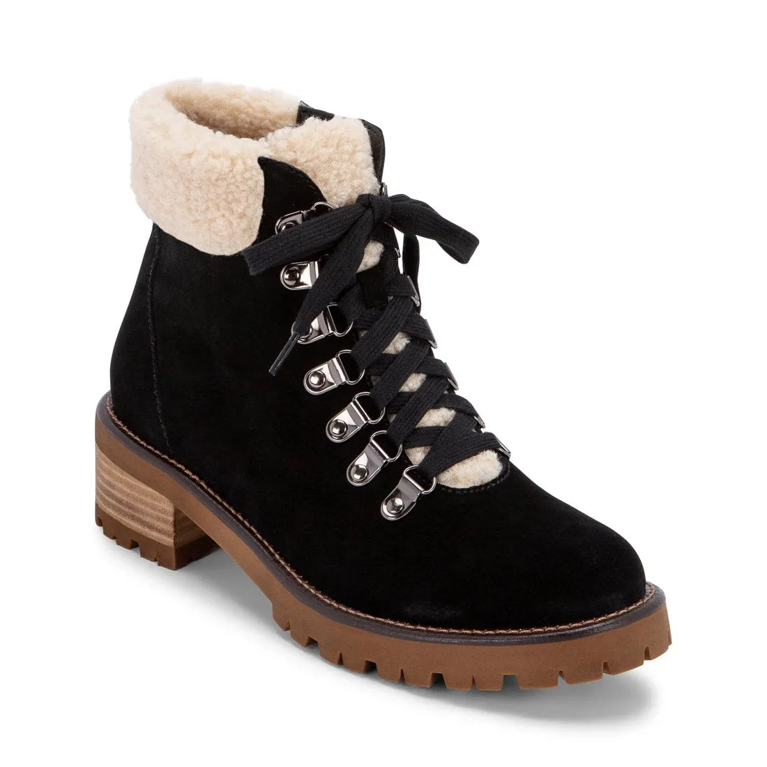 B-MELISSA BLACK SUEDE