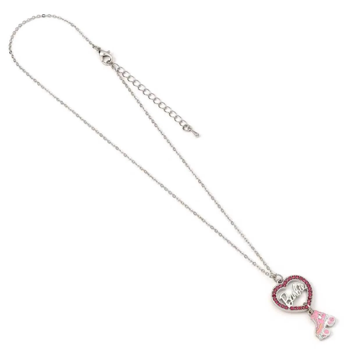 Barbie™️ Crystal Heart and Roller Skate Necklace - Barbie x Carat Shop