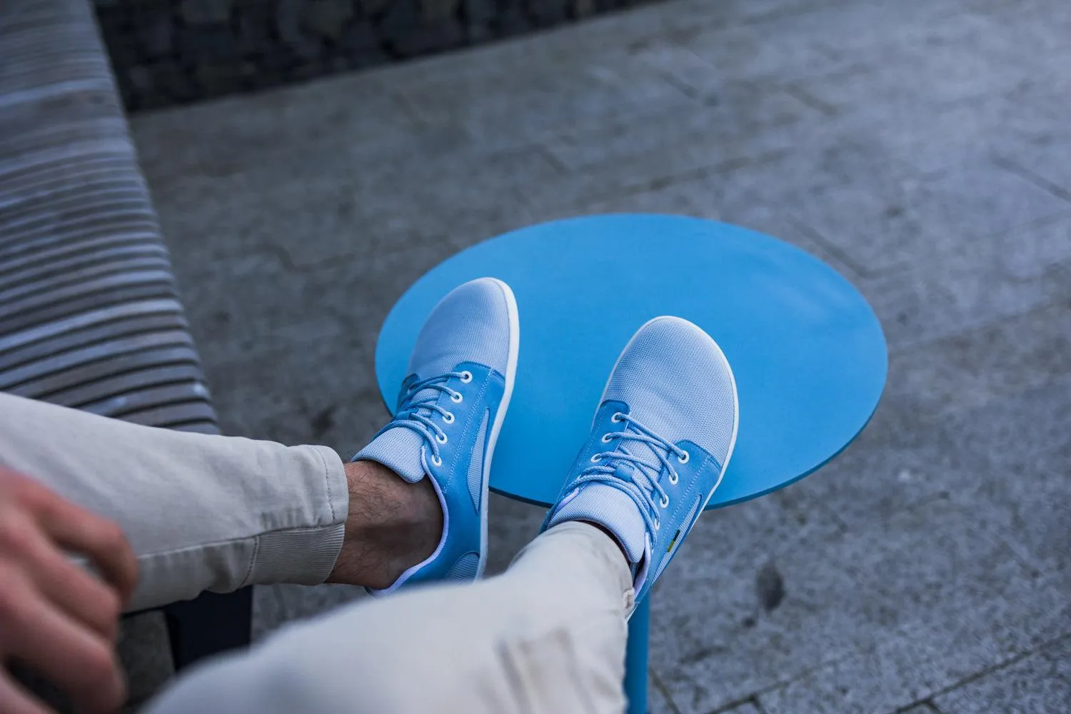 Be Lenka - Whiz Light Blue - Deportivas barefoot