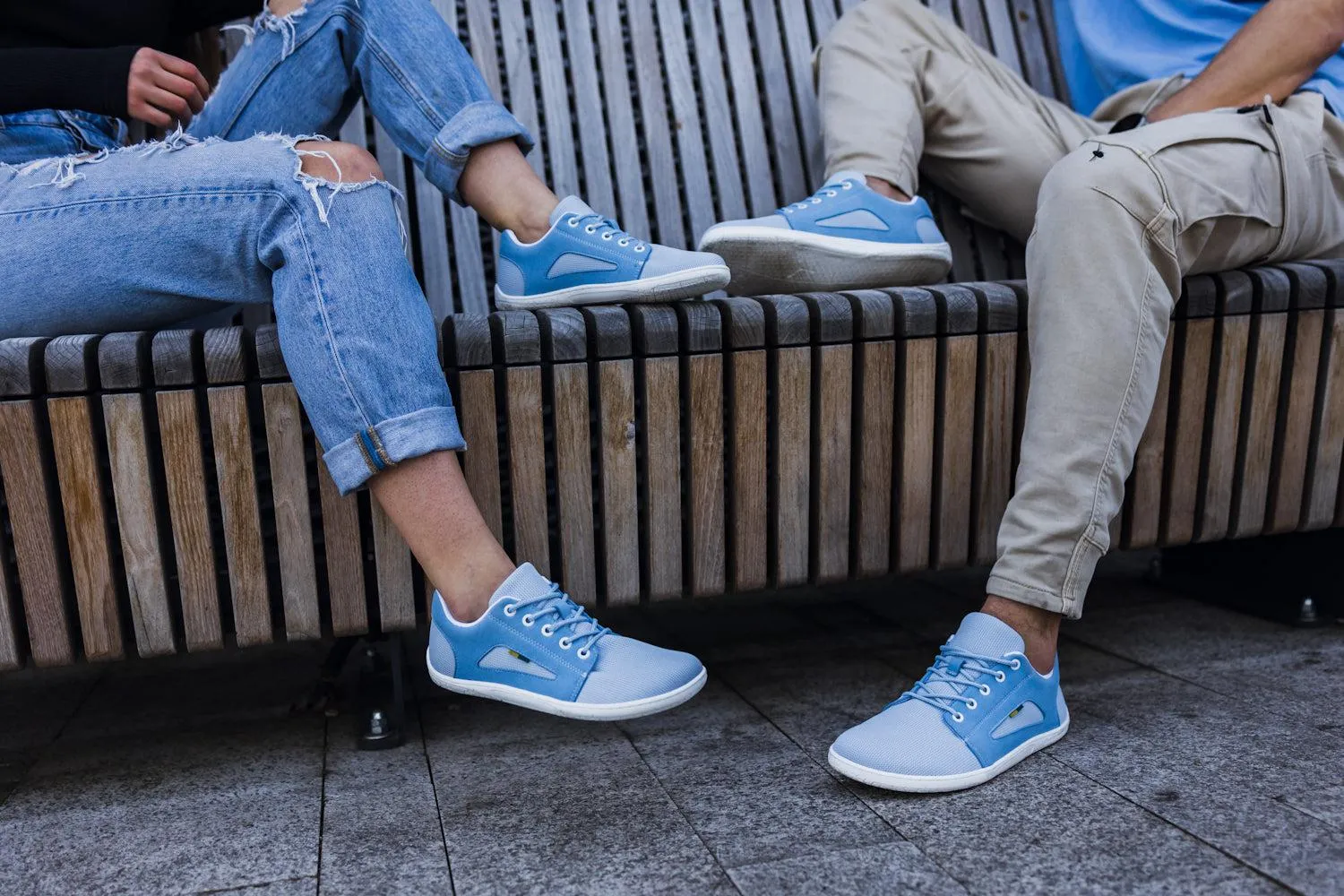 Be Lenka - Whiz Light Blue - Deportivas barefoot