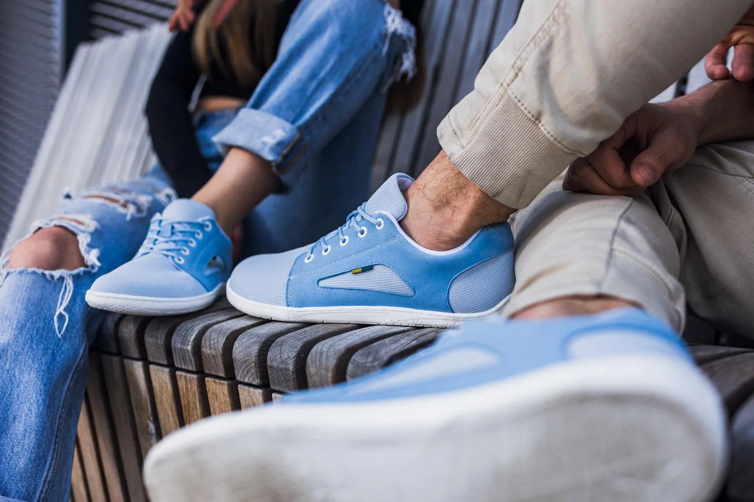 Be Lenka - Whiz Light Blue - Deportivas barefoot