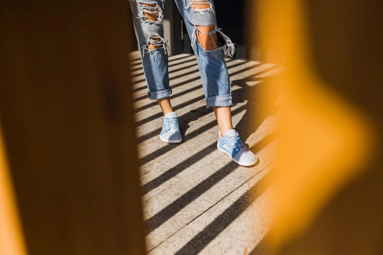 Be Lenka - Whiz Light Blue - Deportivas barefoot