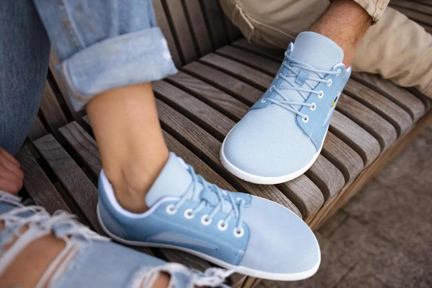 Be Lenka - Whiz Light Blue - Deportivas barefoot