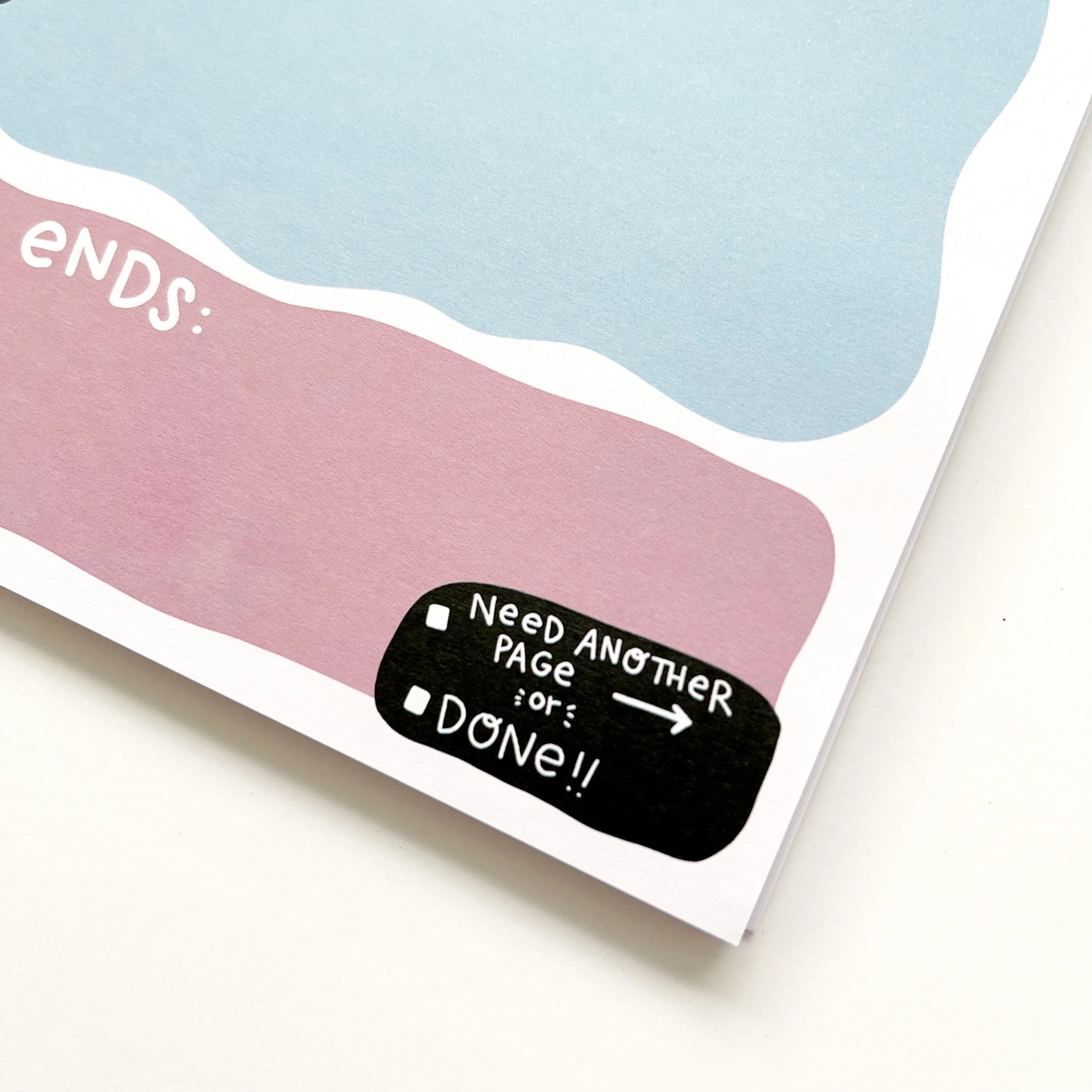 Big Project Notepad Bright