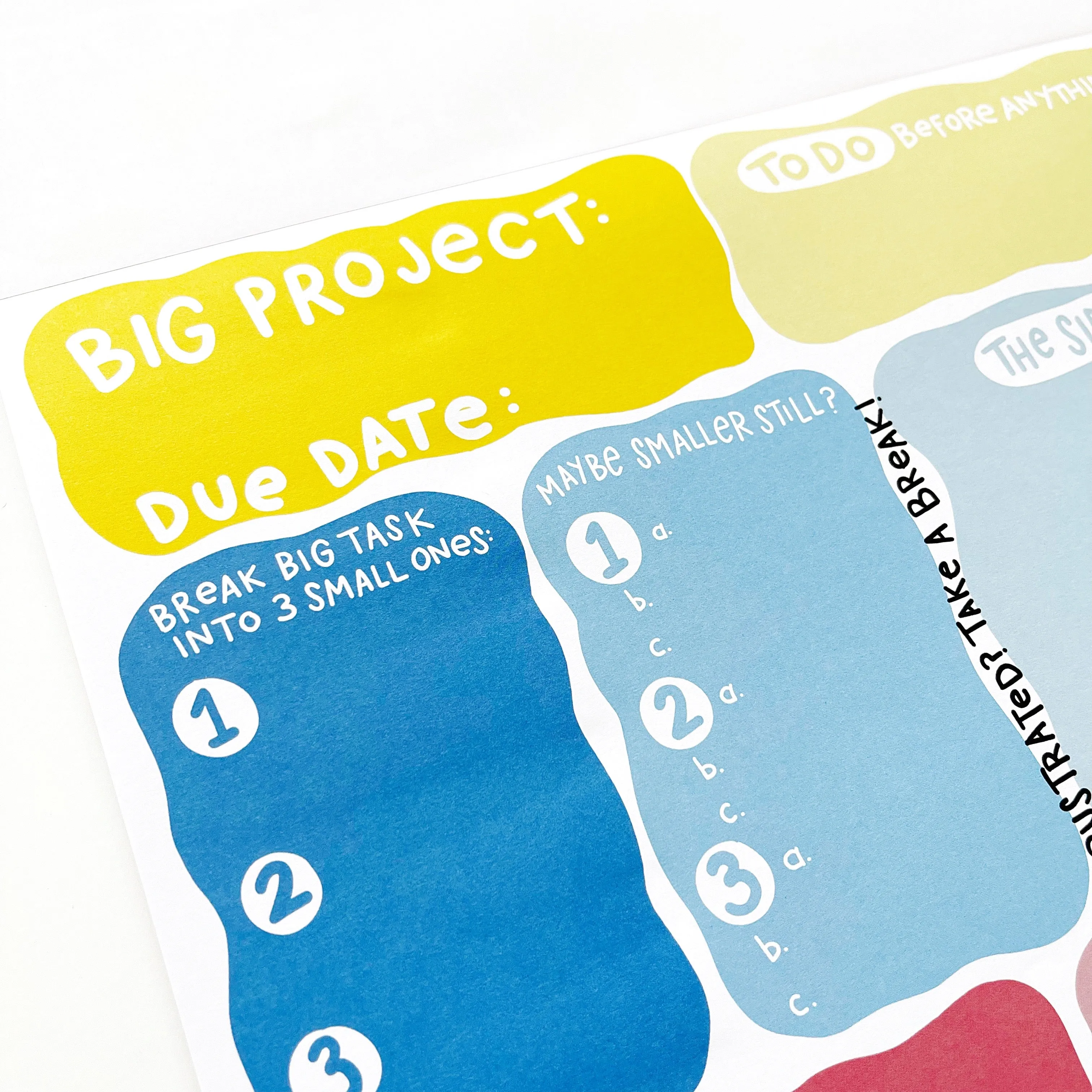Big Project Notepad Bright