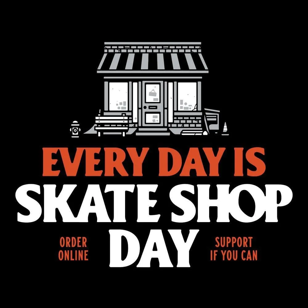Black Sheep X Todd Francis Sketchy Skate Shop T-Shirt Black/Gold