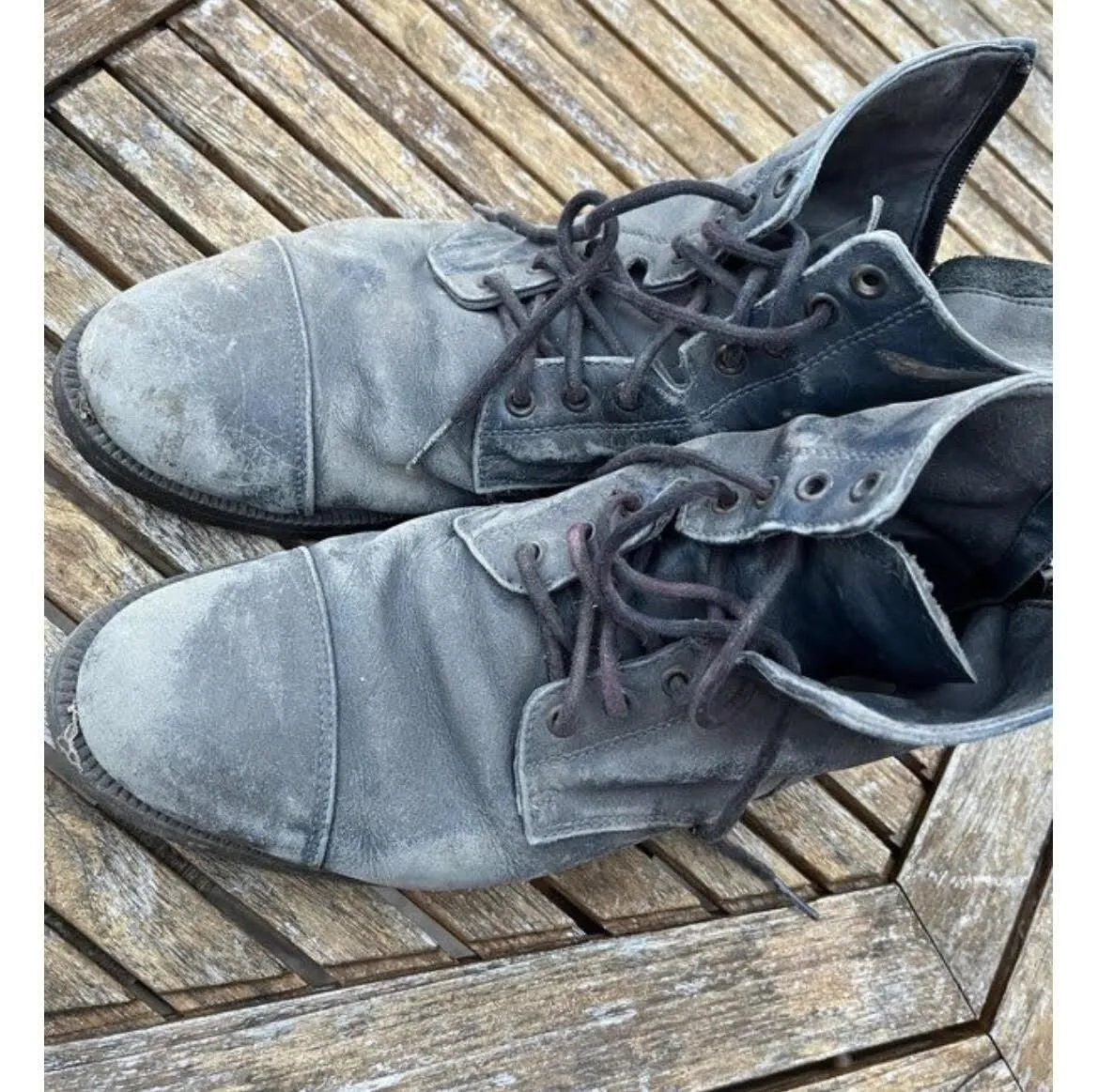 boots bleu marine taille 40