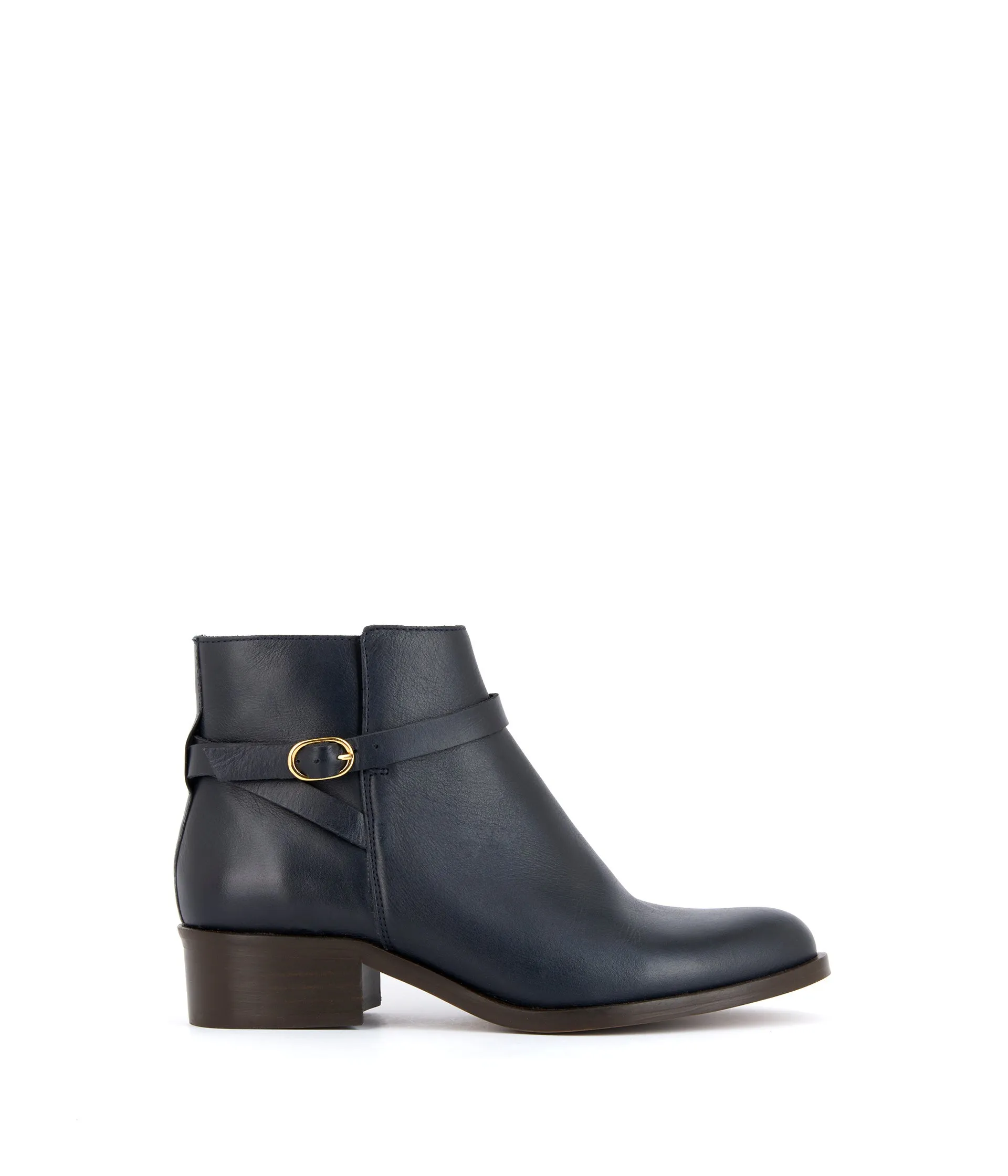 Boots cuir marine Arista