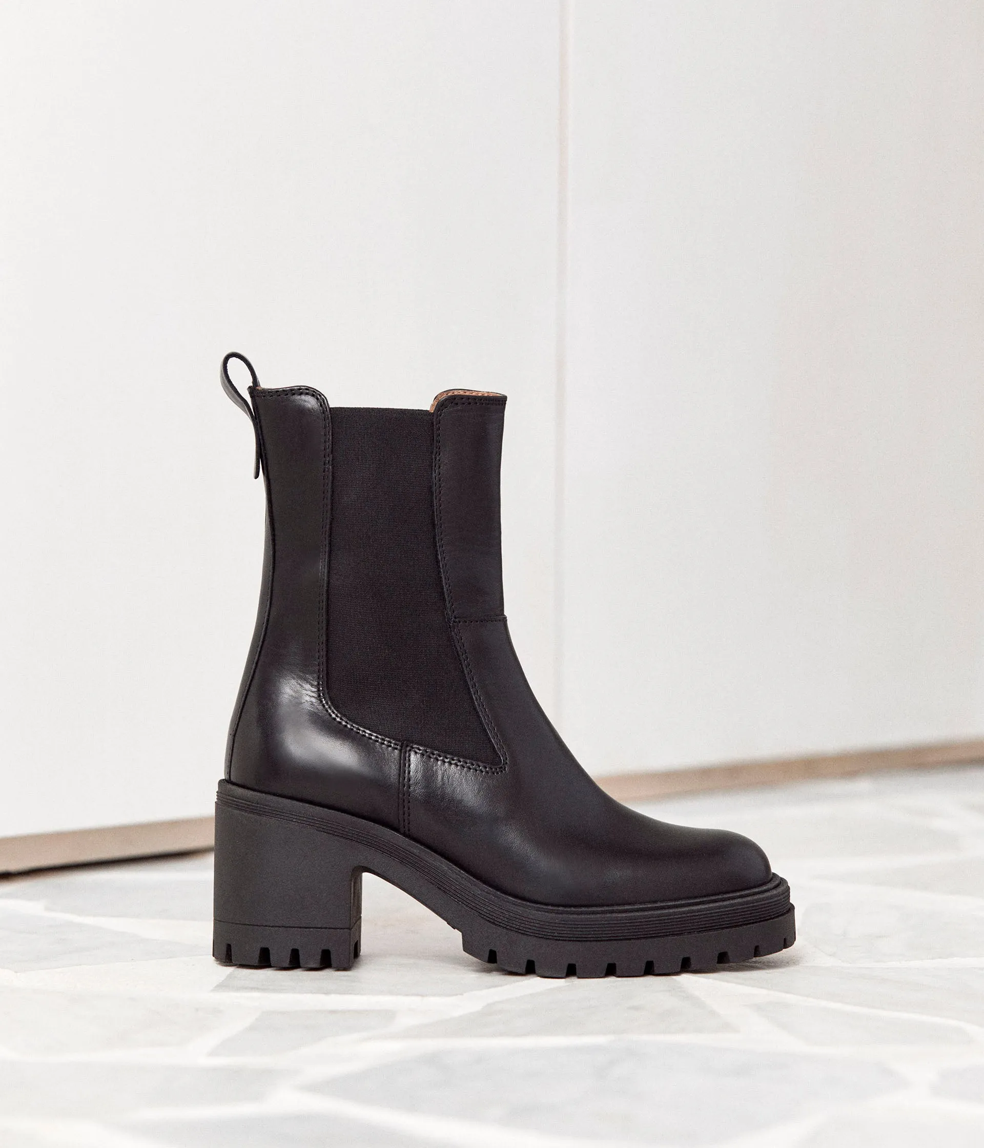 Boots à talon Alix