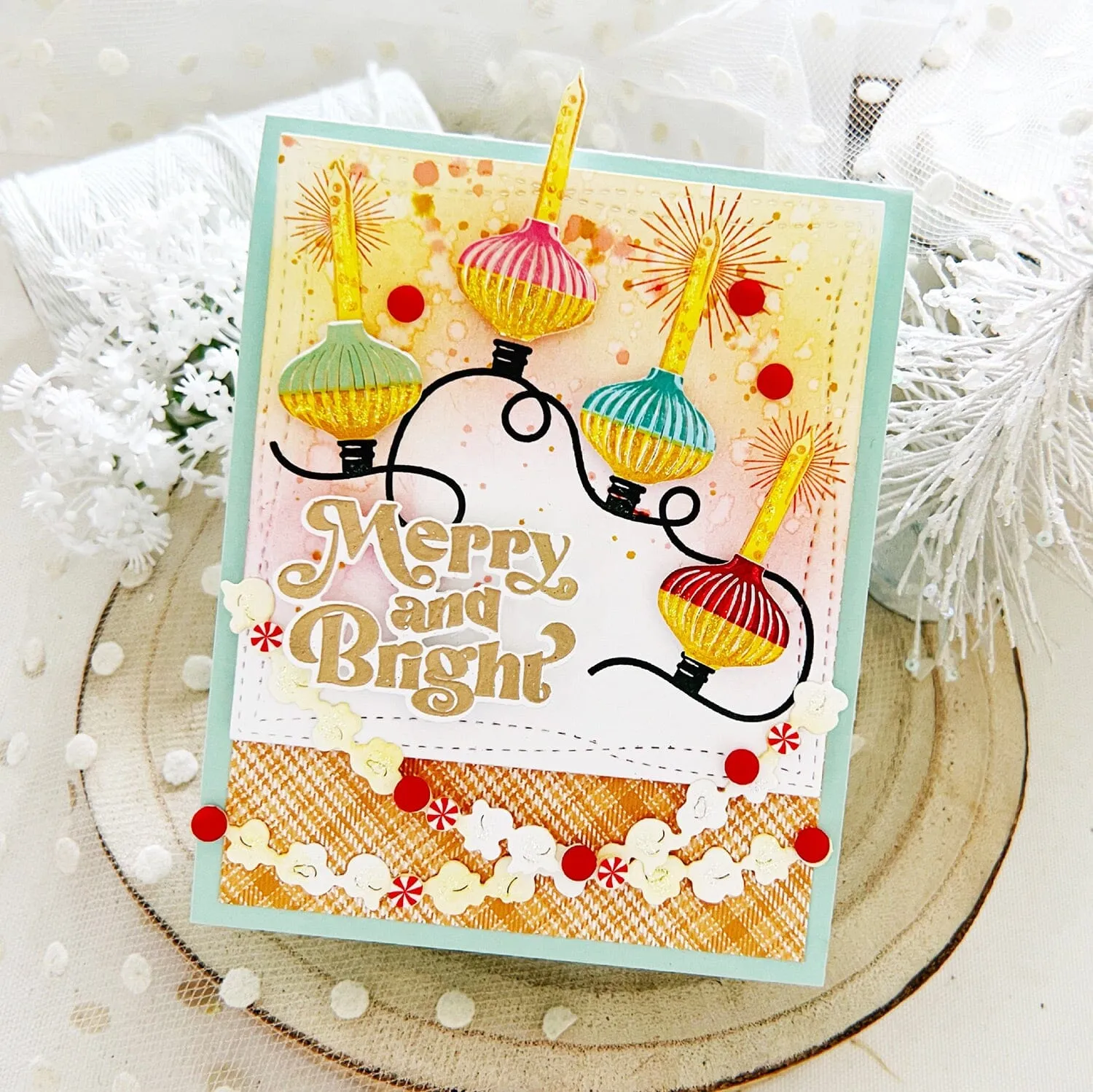 Bright & Bubbly Sentiments Die