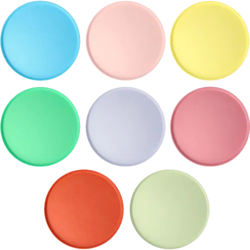 Bright Compostable Party Plates
