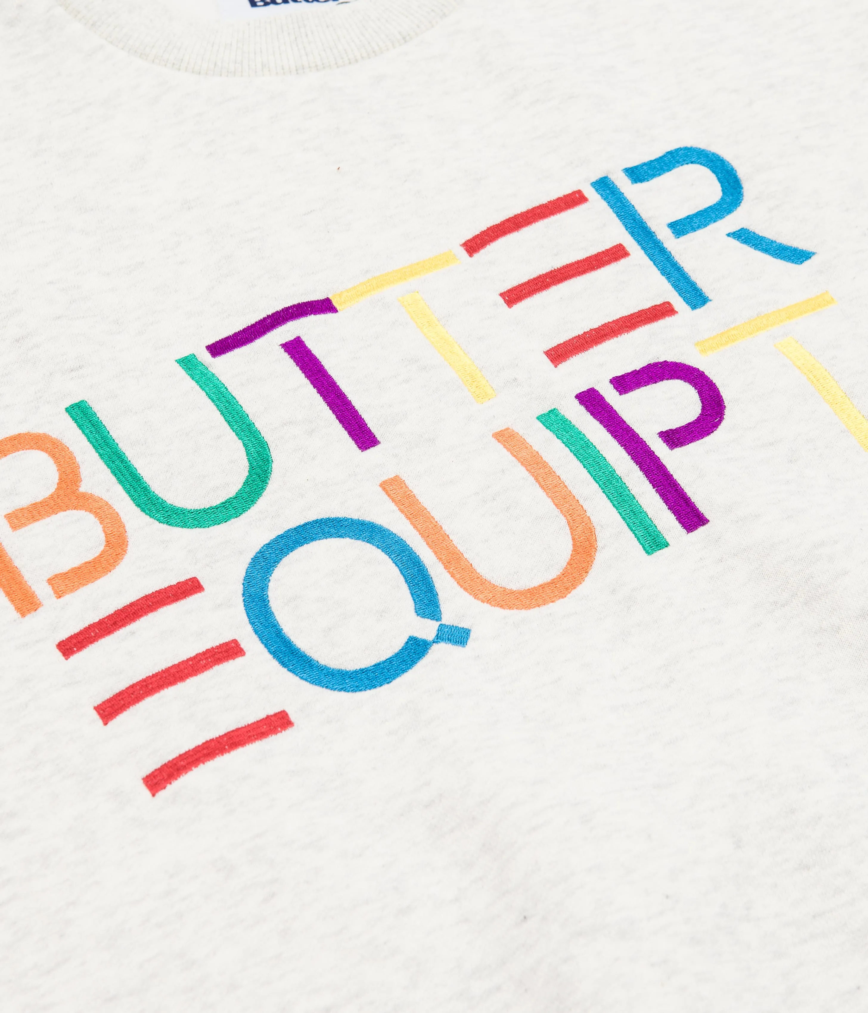 Butter Goods Equipt Crewneck Sweatshirt - Oatmeal