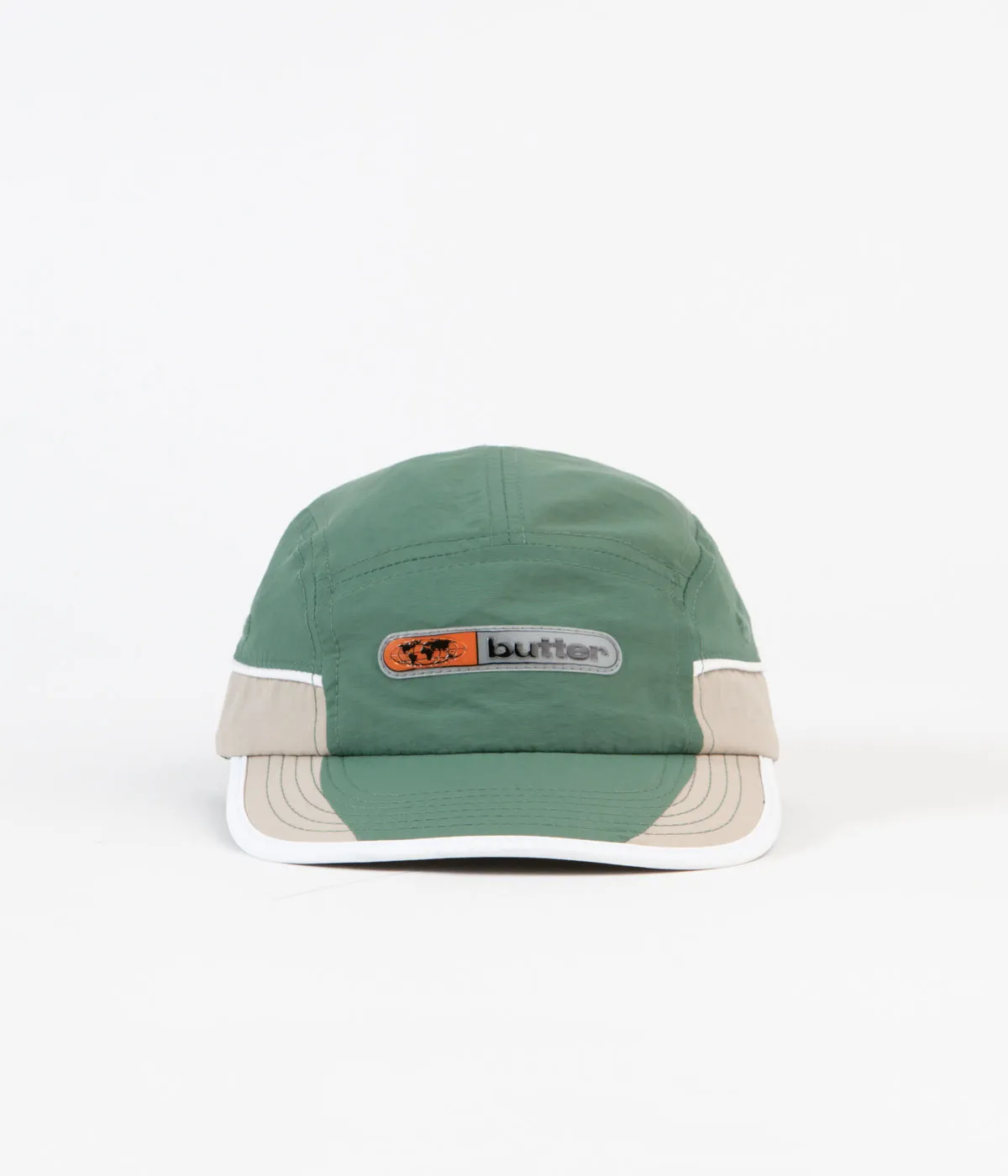 Butter Goods Motion 5 Panel Cap - Forest / Khaki