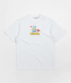 Butter Goods Puppy Love Logo T-Shirt - White