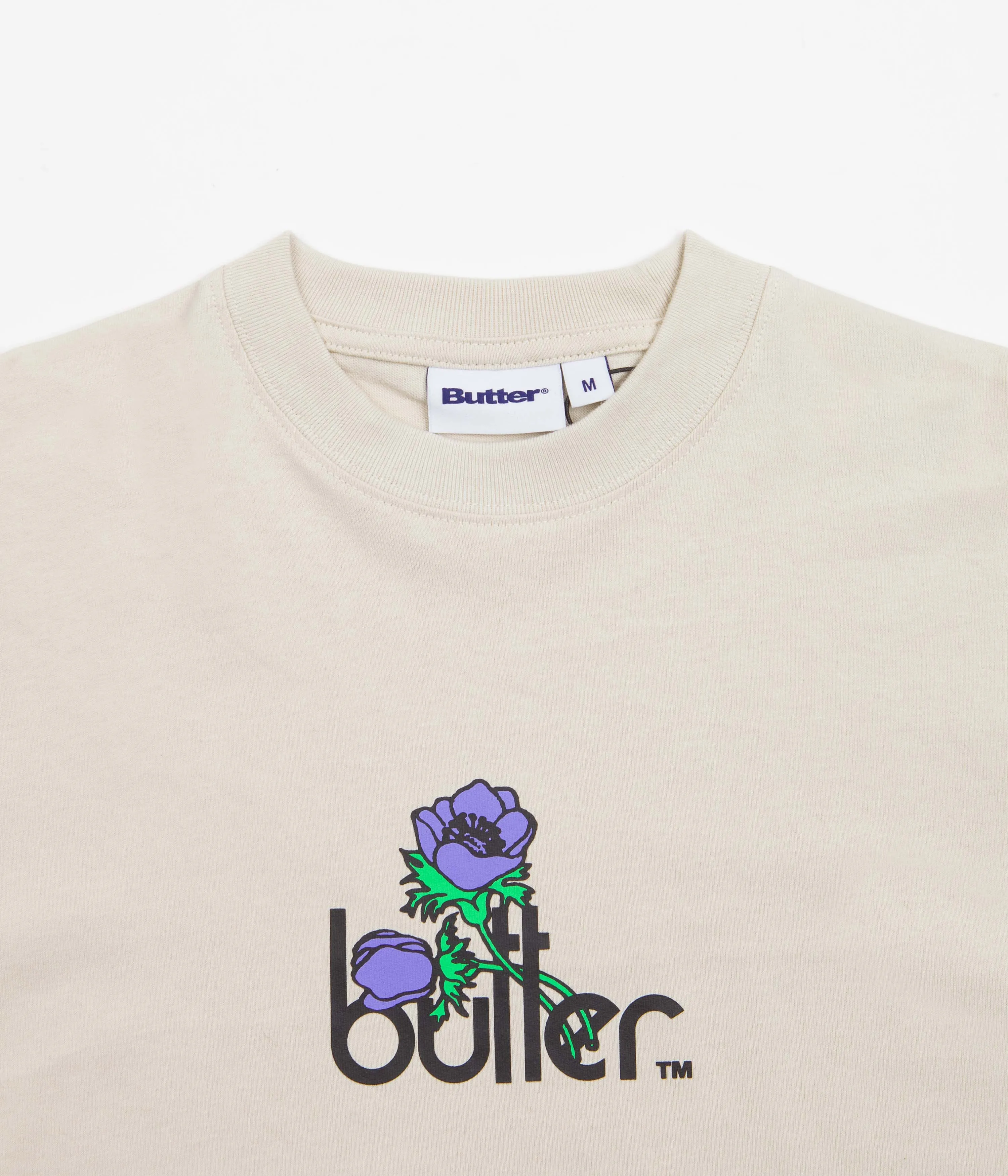Butter Goods Windflowers T-Shirt - Cream