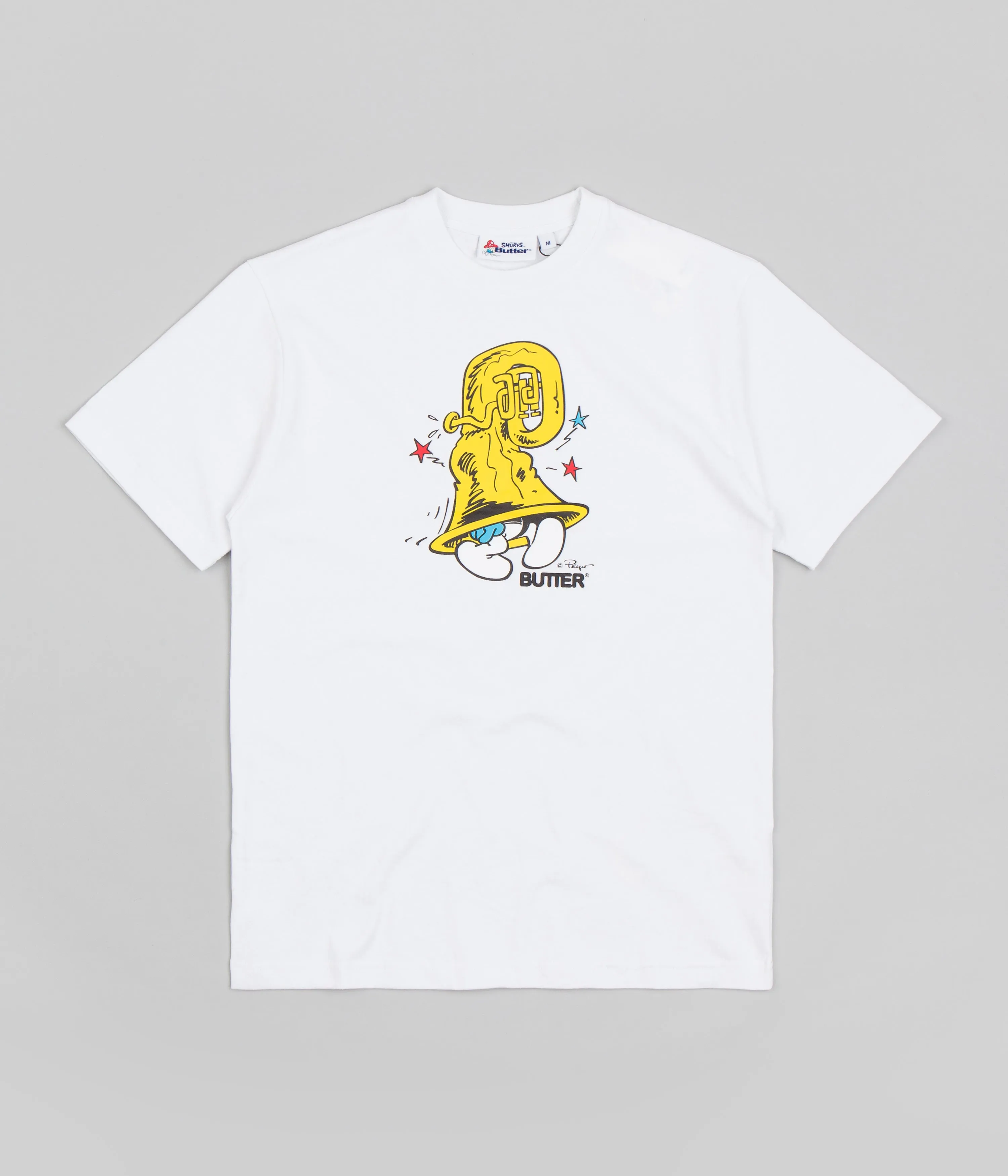 Butter Goods x The Smurfs Harmony T-Shirt - White