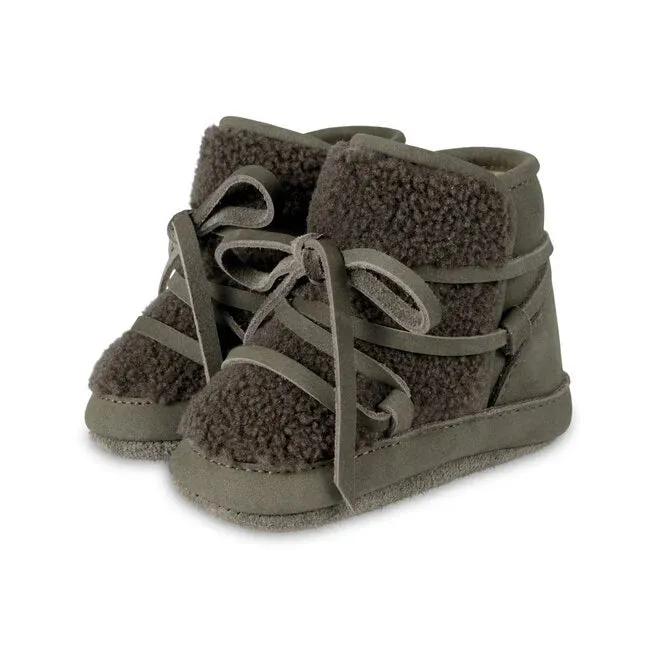 Cassi Lining in Stone Nubuck