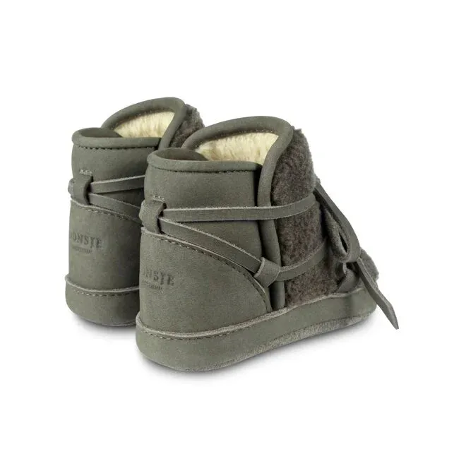 Cassi Lining in Stone Nubuck