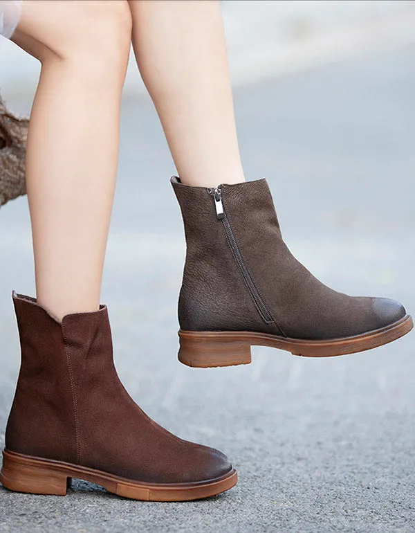 Chelsea Boots For Women Low Heels