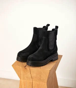 Chelsea boots noires Corane