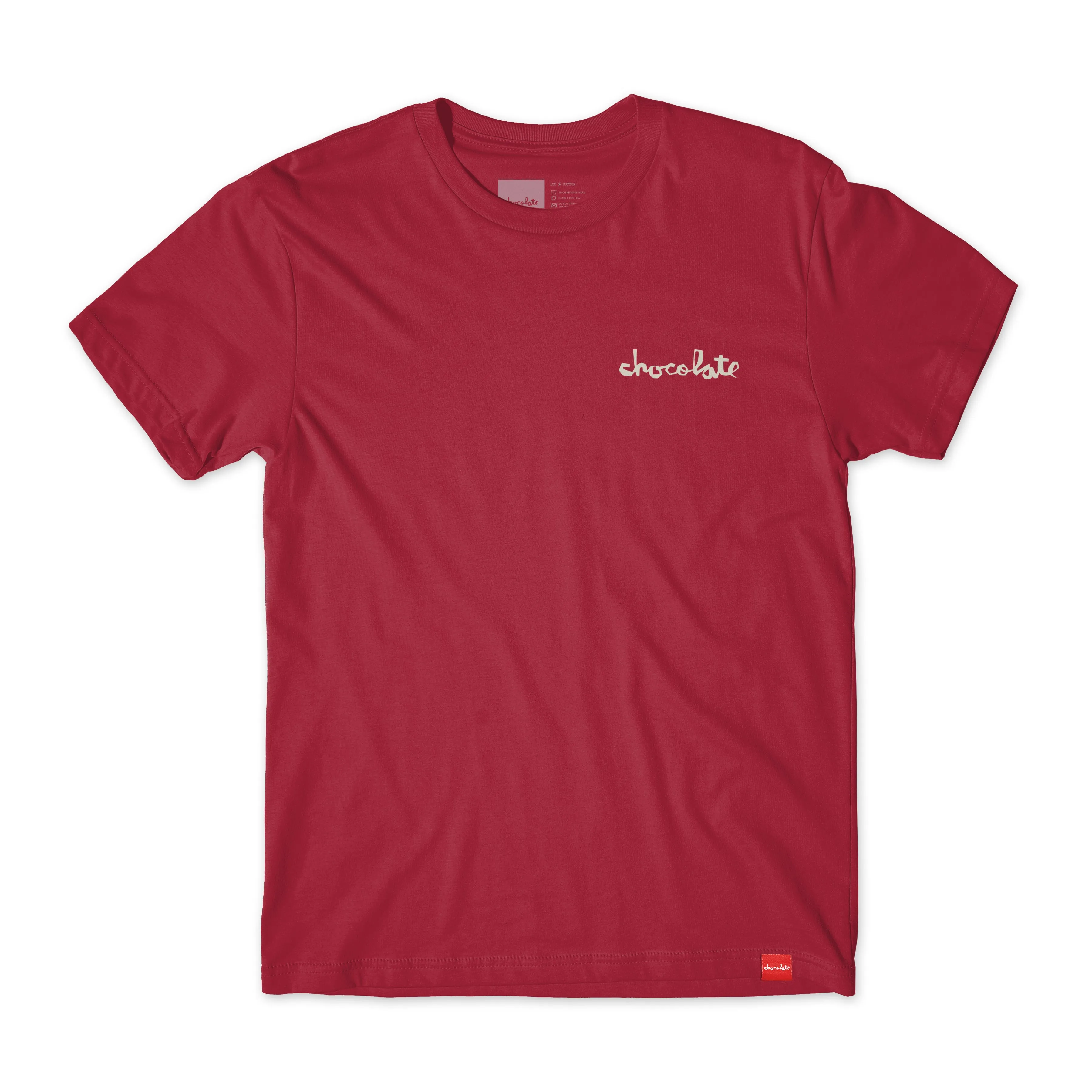 Chocolate Reflective Chunk Tee Cardinal