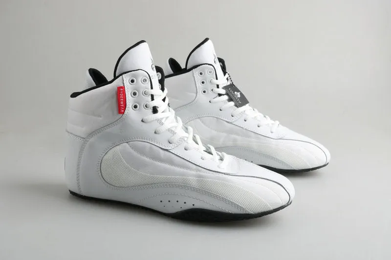 CLEARANCE SALES RYDERWEAR D-Mak EVO HEAVY WEIGHTLIFTING FITNESS SHOES BOOTS Eur 38-46 White