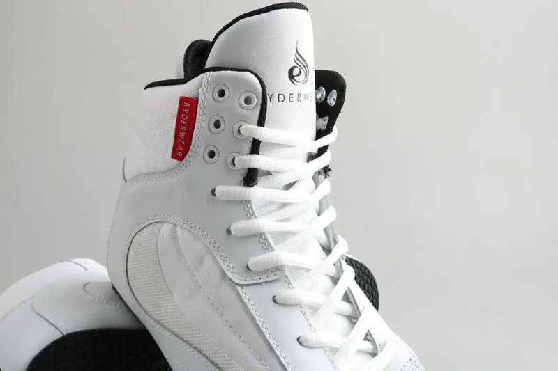 CLEARANCE SALES RYDERWEAR D-Mak EVO HEAVY WEIGHTLIFTING FITNESS SHOES BOOTS Eur 38-46 White
