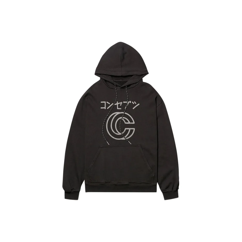 Concepts Katakana Logo 3M Logo Hoodie (Black)