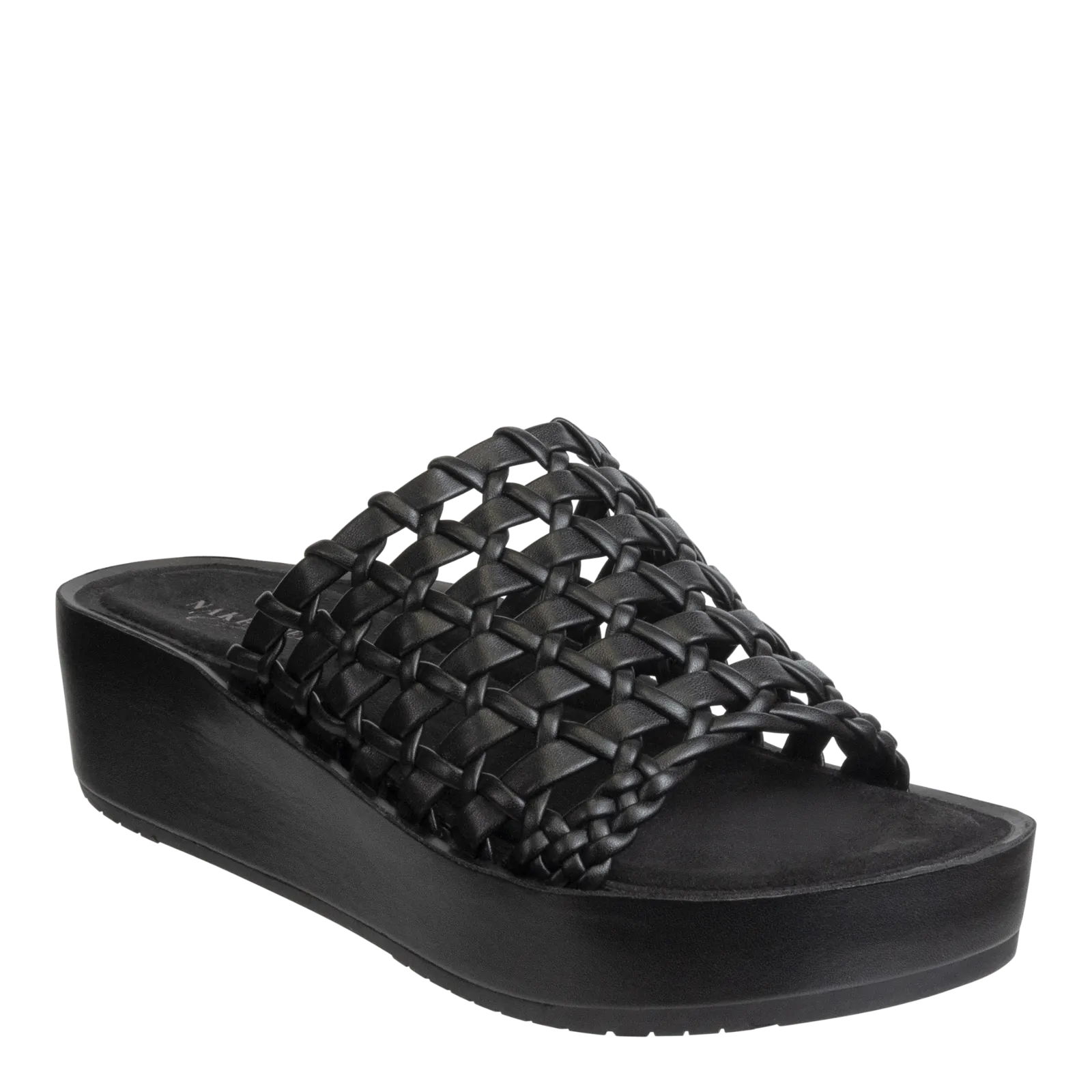 CYPRUS in BLACK Platform Sandals