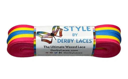Derby Laces Pride Style 54in Pair