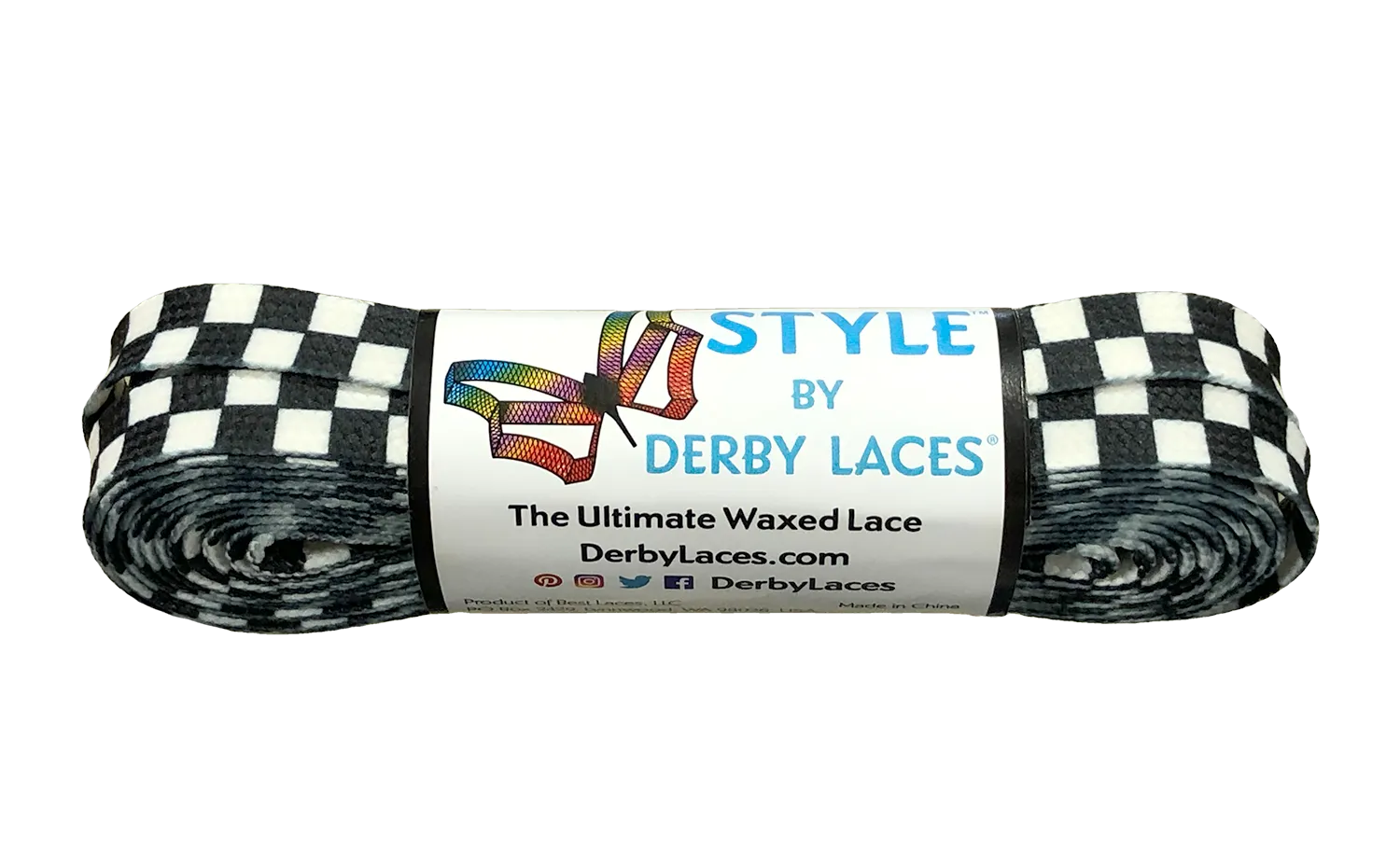 Derby Laces Style 54in Pair