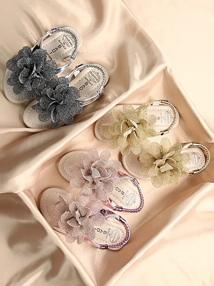 Diva Flower Sandals By Liv and Mia