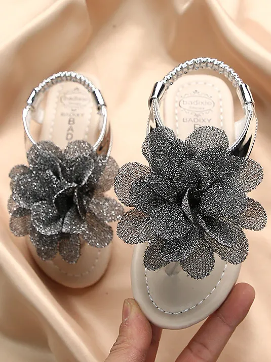 Diva Flower Sandals By Liv and Mia