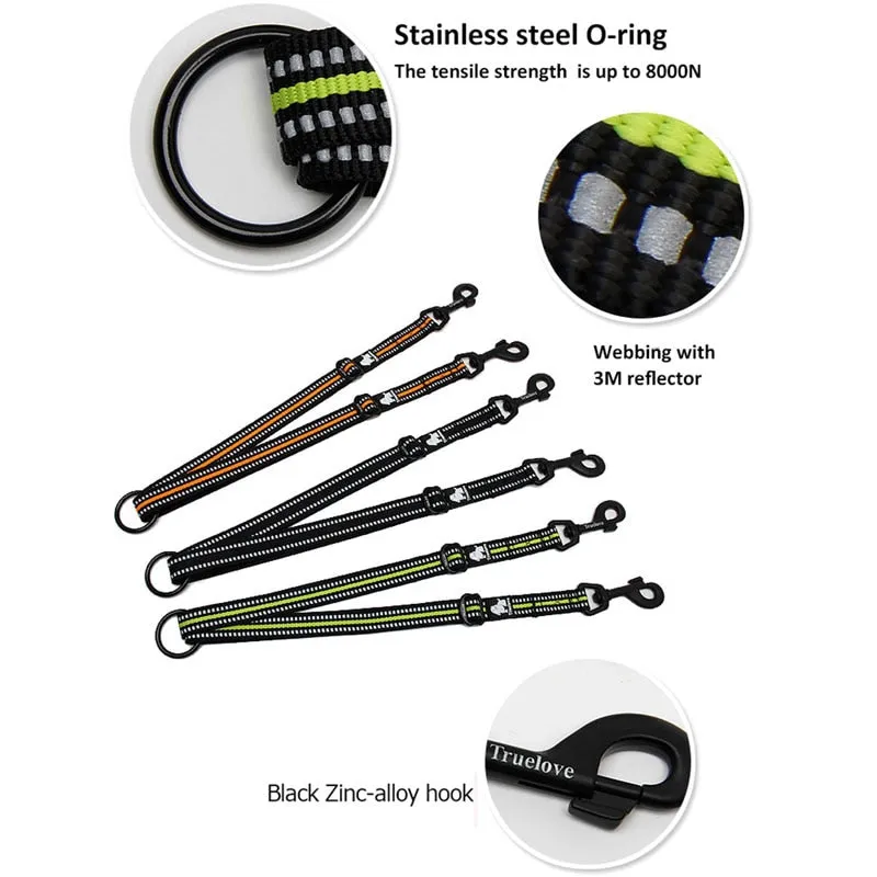 Double Ended Reflective Leash