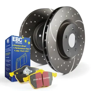 EBC Brakes S5KF1020 S5 Kits Yellowstuff And GD Rotors