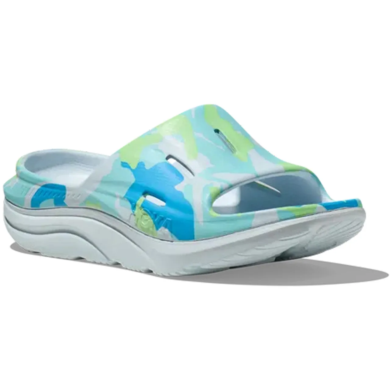 'Hoka' Women's Ora Recovery Slide 3 - Illusion / Cloudless