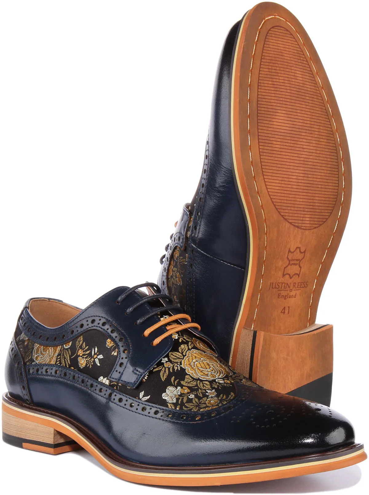 Justinreess England Ross In Navy For Men