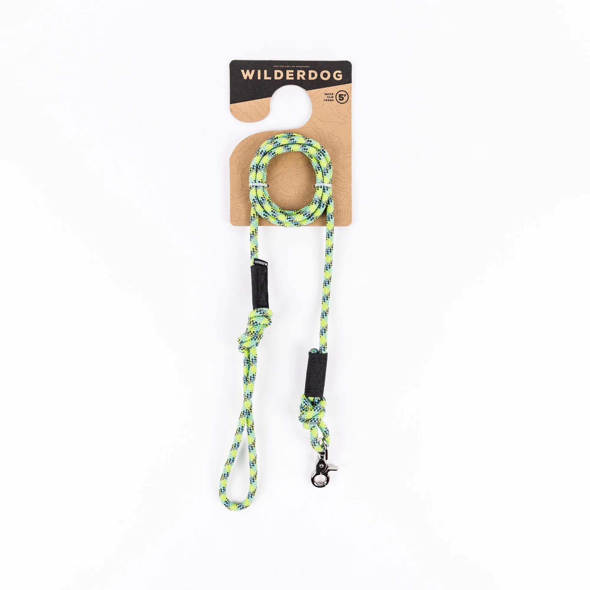 Lime Reflective Quick Clip Leash