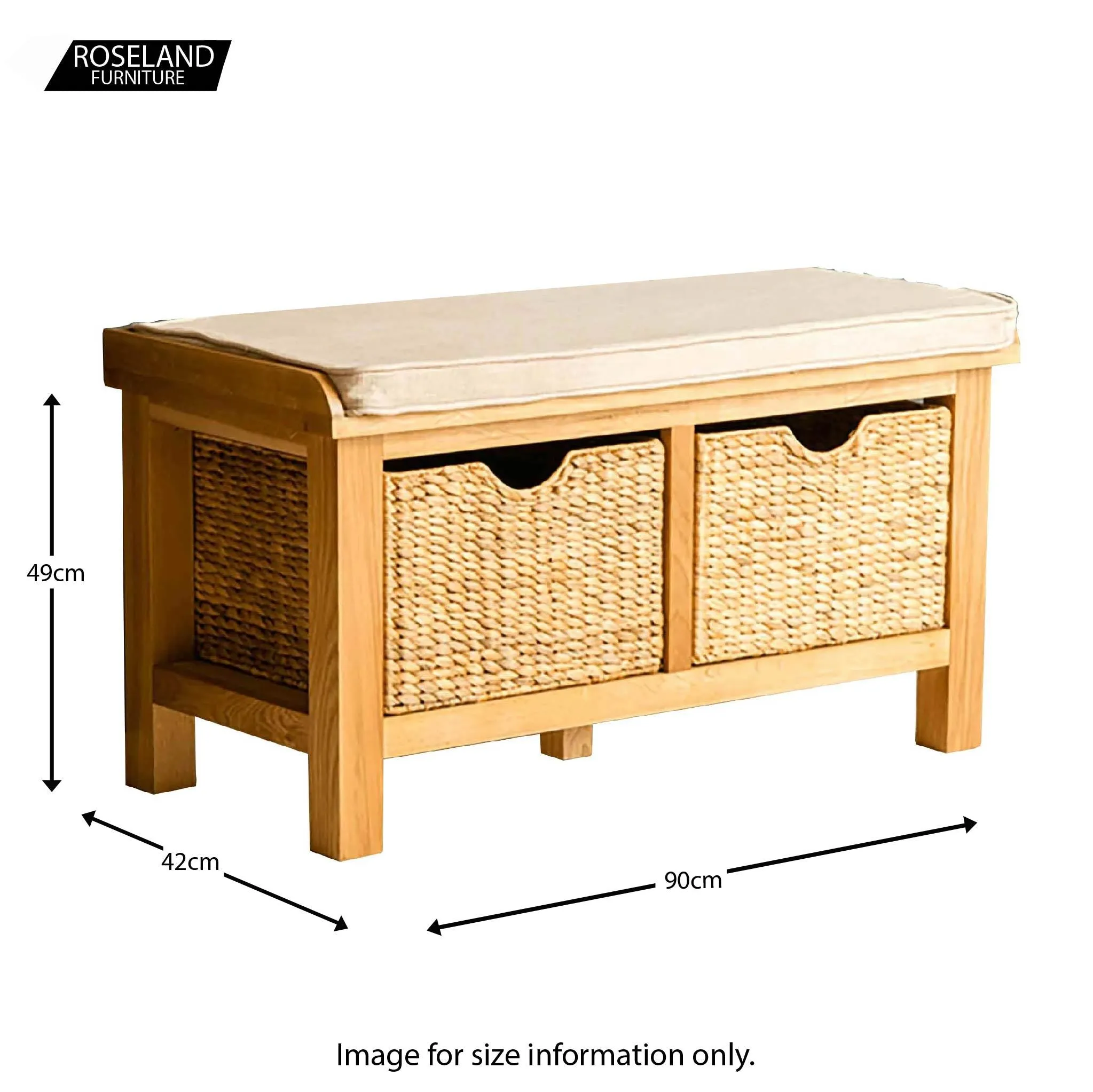 London Oak Hall Bench