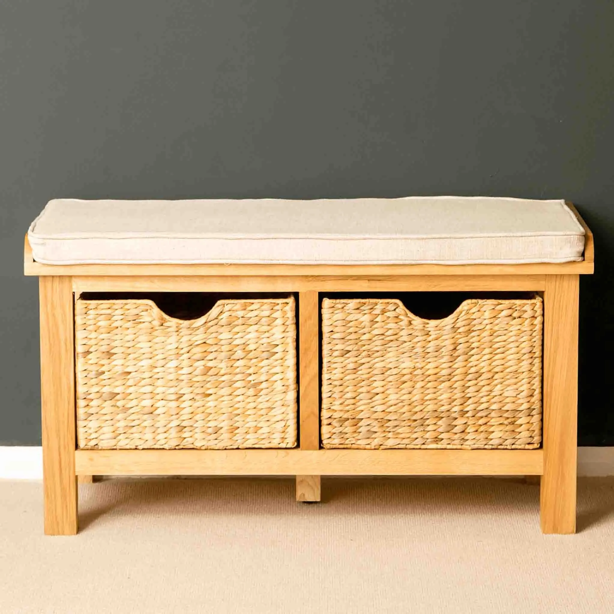 London Oak Hall Bench